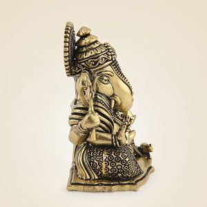 Brass Ganesh Idol