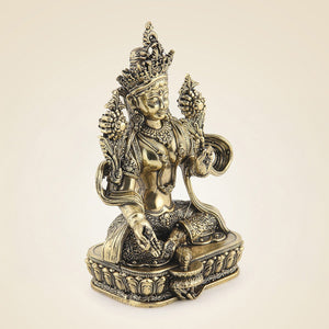 Brass Tara Mata Statue