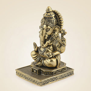 Brass Ganesha Idol