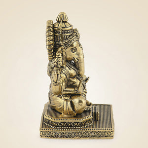 Brass Ganesha Murti