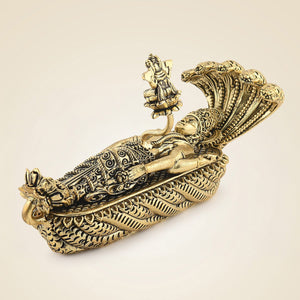 Brass Vishnu