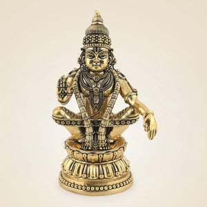 Brass Ayyappa Idol
