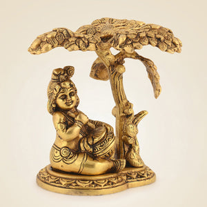 Brass Krishna