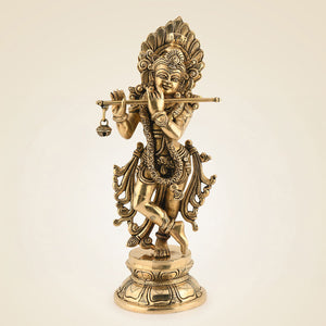 Brass Krishna