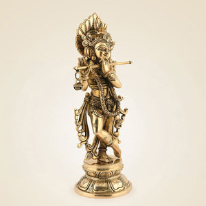 Brass Krishna
