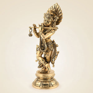 Brass Krishna