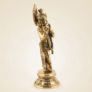 Brass Krishna
