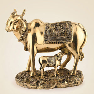 Brass Kamdhenu Cow