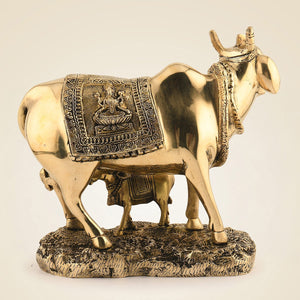 Brass Kamdhenu Cow