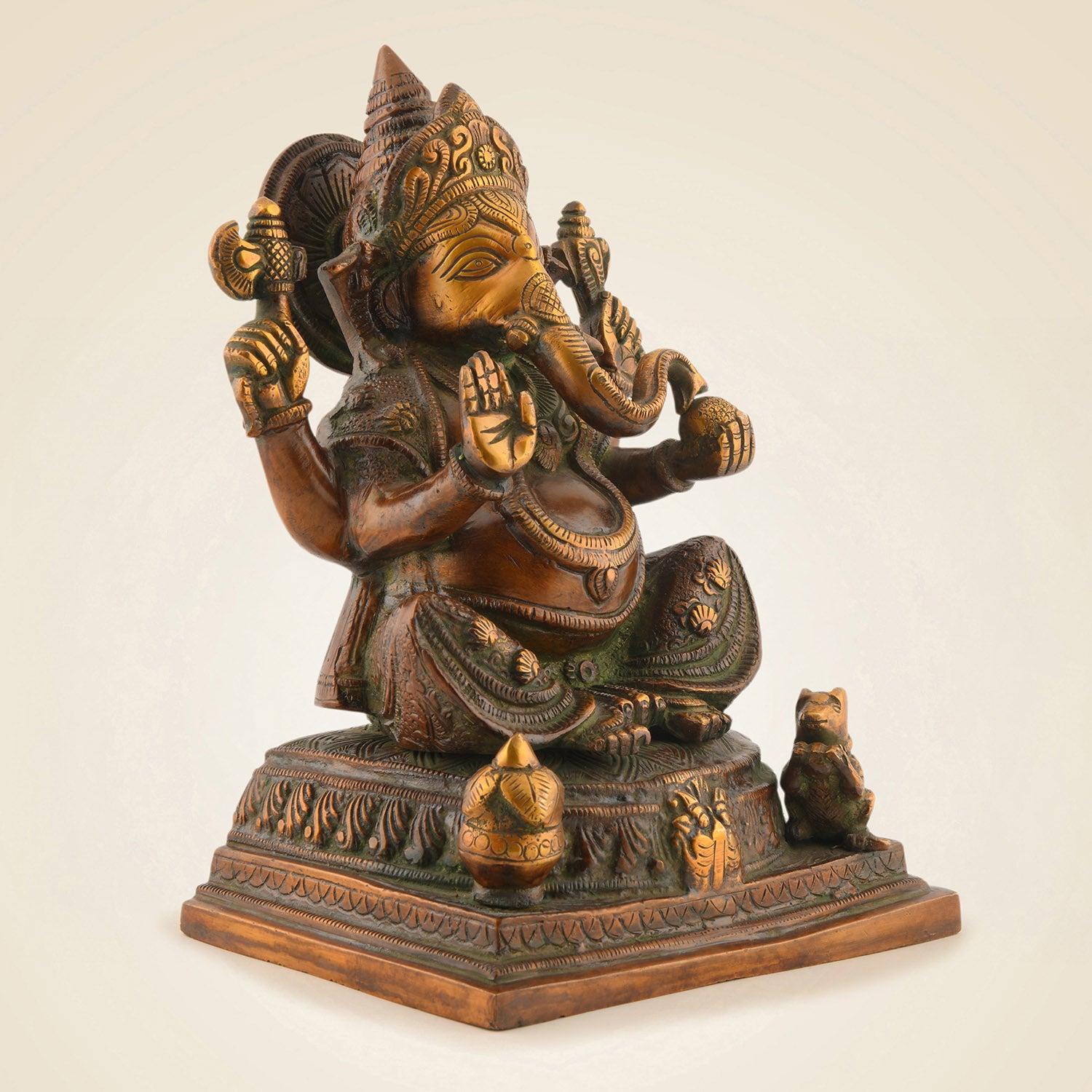 Brass Ganesha Idol
