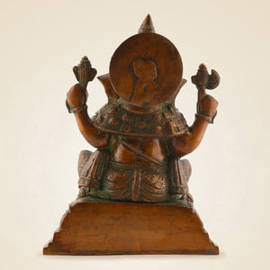 Brass Ganesha Idol
