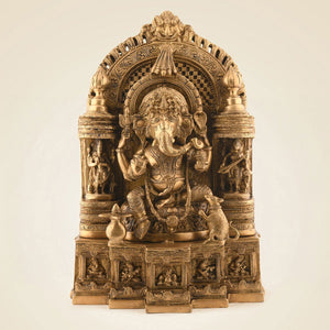Brass Ganesh Ji Idol