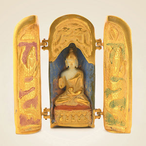Brass Buddha Idol