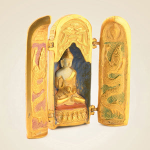 Brass Buddha Idol
