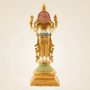 Brass Laxmi Idol