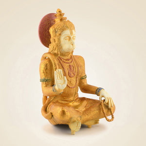 Brass Hanuman Idol