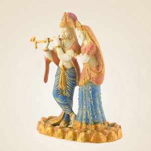 Radha Krishna Brass Idol