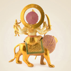 Brass Durga Mata Idol