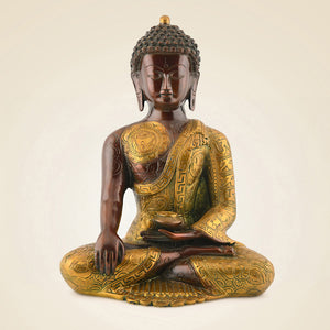 Brass Buddha Idol