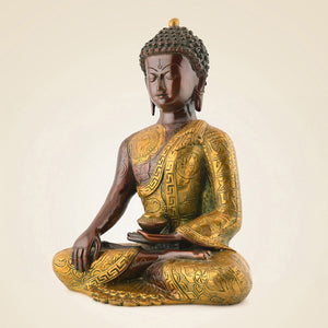Buddha Brass Idol