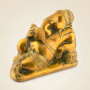 Ganesha Brass Idol