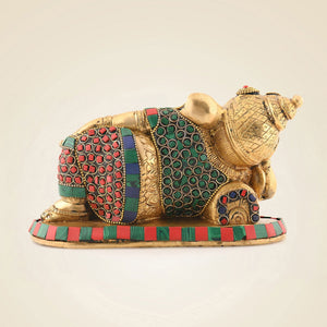 Brass Ganesha Statue