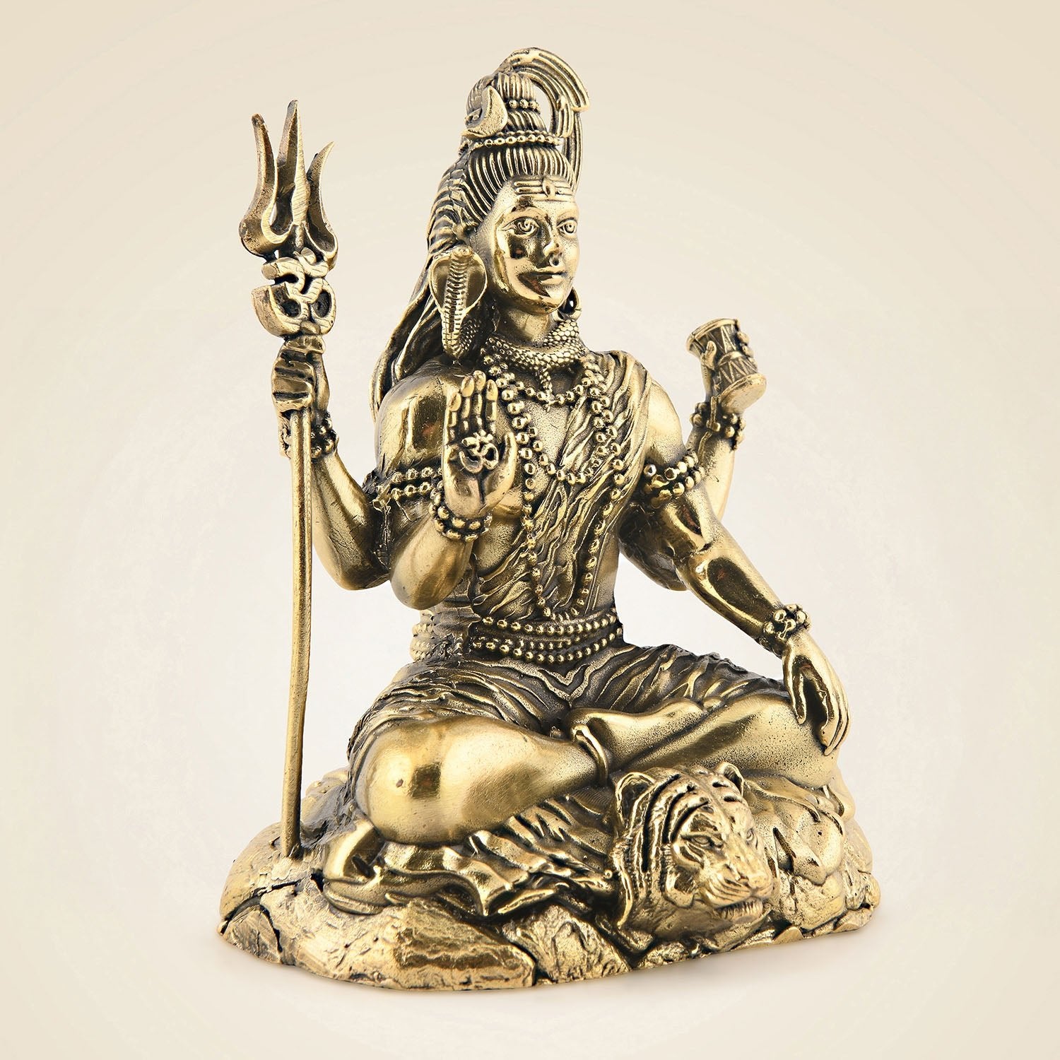 Brass Shiva