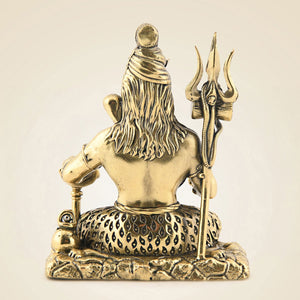 Brass Shiva