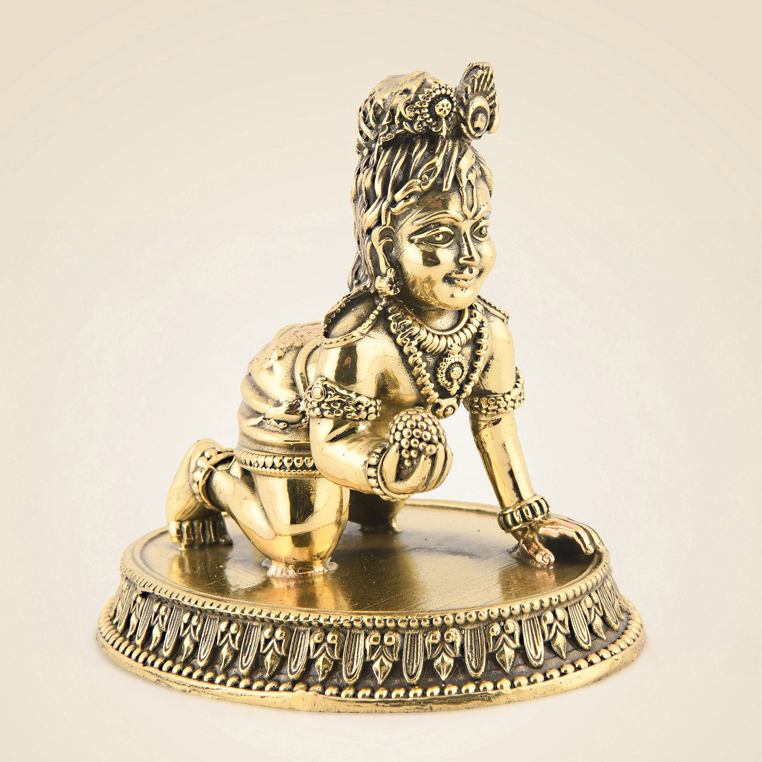 Brass Laddu Gopal