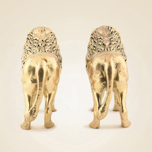 Lion Brass Statue