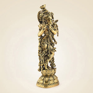 Krishna Brass Idol