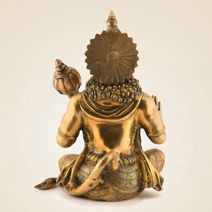 Brass Hanuman Murti