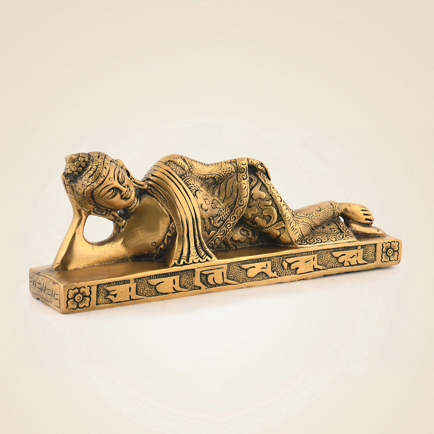 Brass Sleeping Buddha