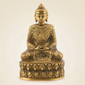 Brass Buddha Idol