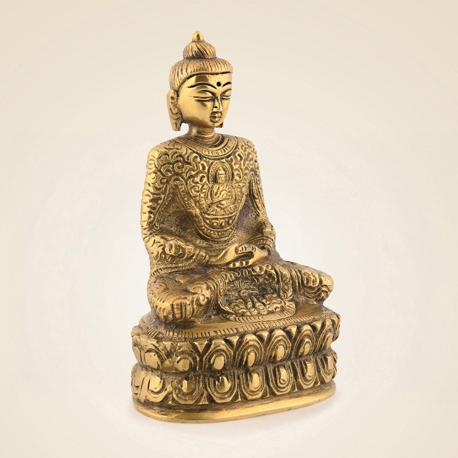 Brass Buddha Idol
