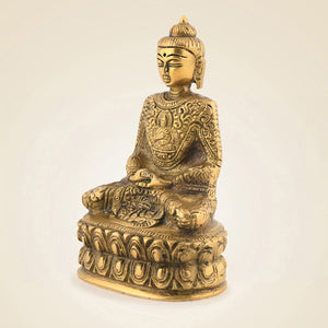 Brass Buddha Idol