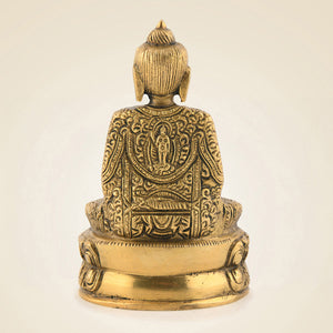 Brass Buddha Idol