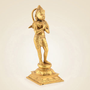 Brass Standing Hanuman