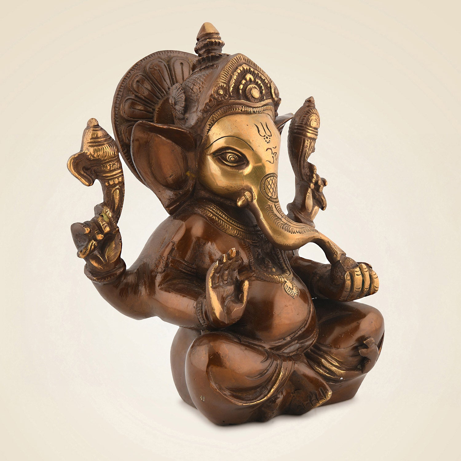 Brass Ganesha Murti
