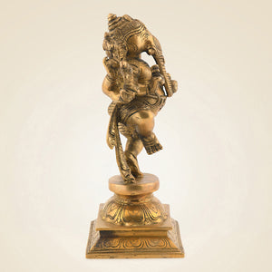Brass Dancing Ganesha