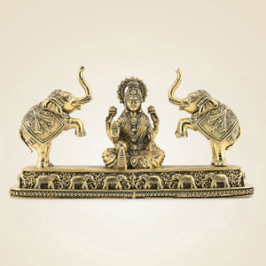 Brass Gajalaxmi