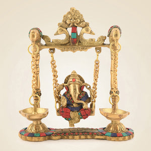 Brass Ganesha On JHula