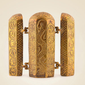 Brass Ganesha Mandir