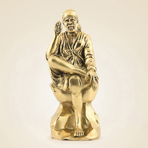 Brass Sai Baba Idol