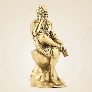 Sai Baba Brass Idol