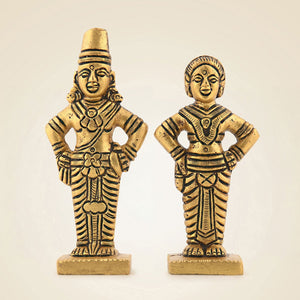 Brass Vitthal Rukmini