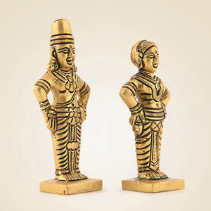Brass Vitthal Rukmini