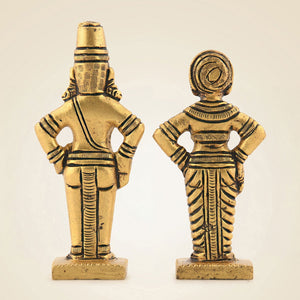 Brass Vitthal Rukmini