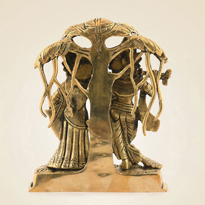 Brass Radha Krishna