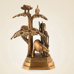 Brass Radha Krishna